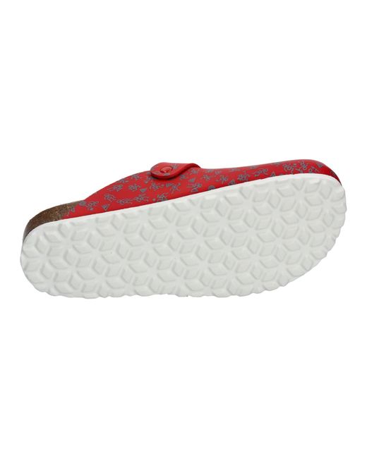 Lico Red Pantolette Bioline