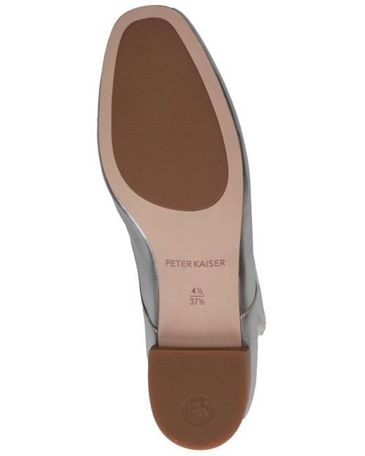 Peter Kaiser Brown Schnürschuh