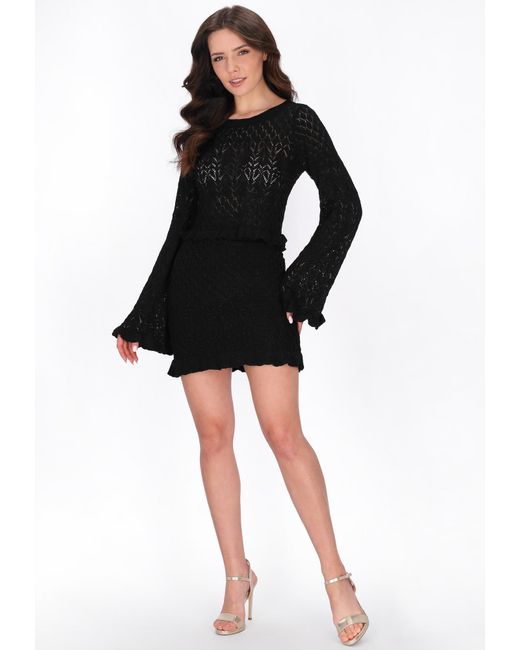 faina Black Pullover