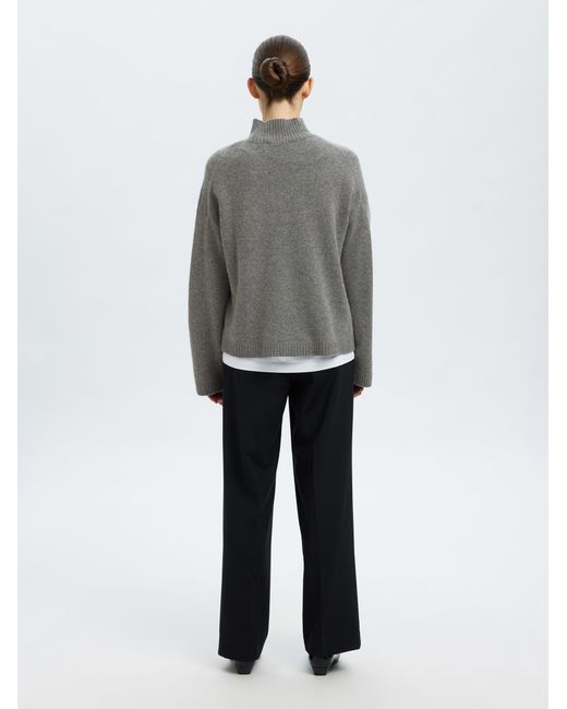 SELECTED Gray Pullover Slfcille