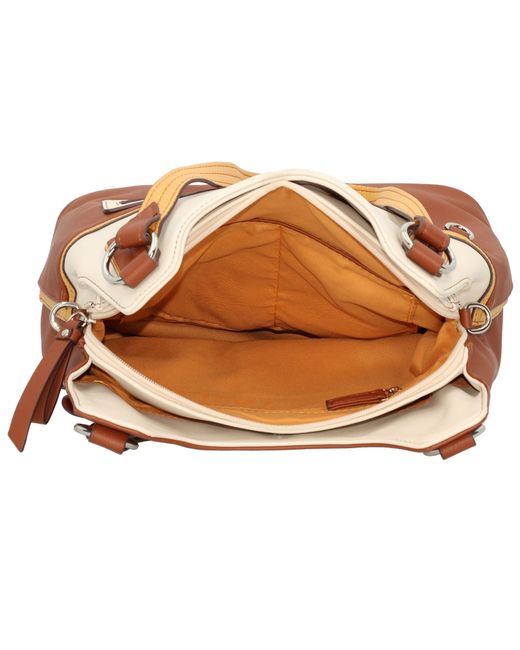 Tom Tailor Brown Schultertasche 'jule'