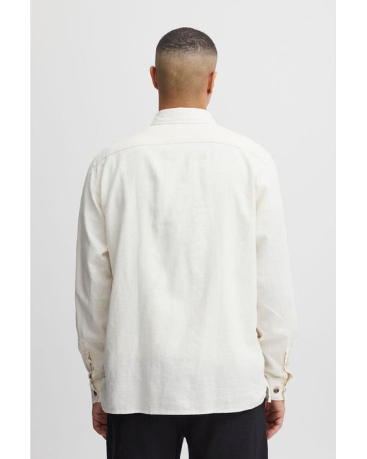 Solid Hemd Sdalan in White für Herren