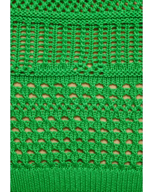 swirly Green Pullover