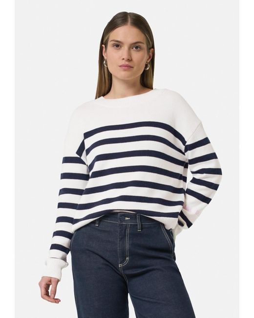 Comma, White Pullover