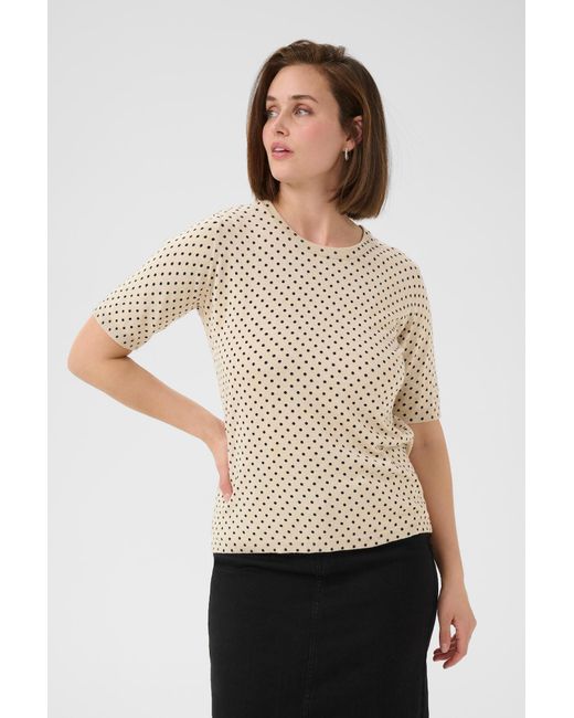 Kaffe White Pullover Kaliz