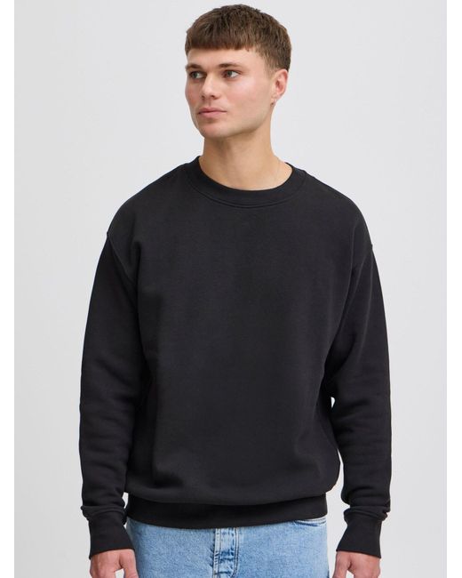 Solid Sweatshirt Sdlenz in Black für Herren