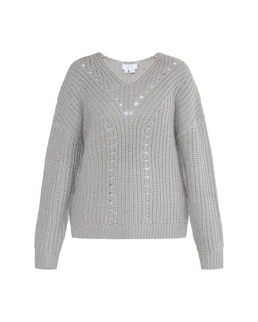 usha WHITE LABEL Gray Pullover Teylon