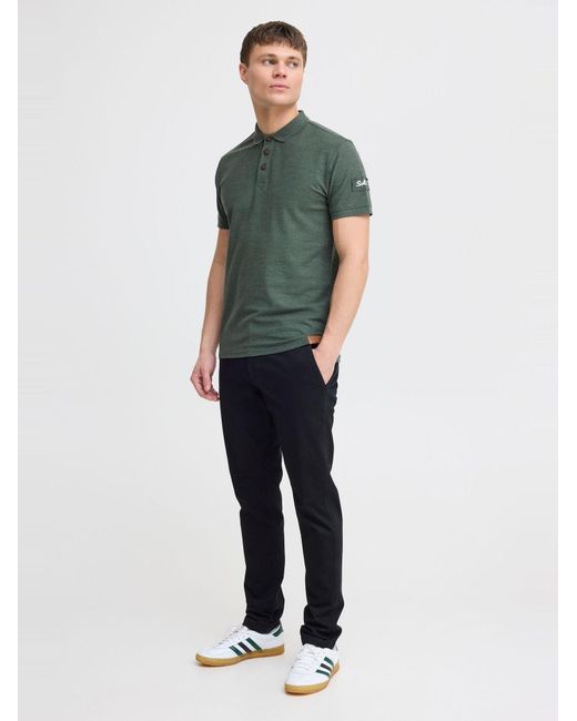 Solid Klassische Chinohose Raul Mit Stretch-Anteil in Black für Herren
