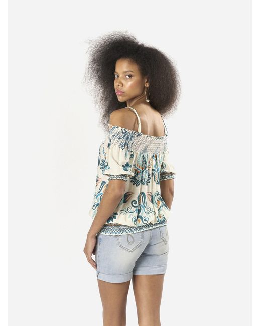 Koröshi Multicolor Bluse