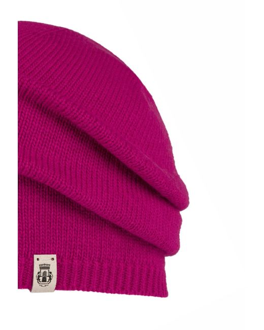 Roeckl Purple Beanie Mütze Essentials