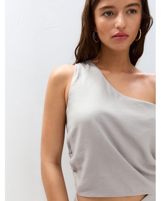 Pull&Bear Gray Top