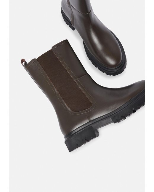Comma, Brown Stiefelette