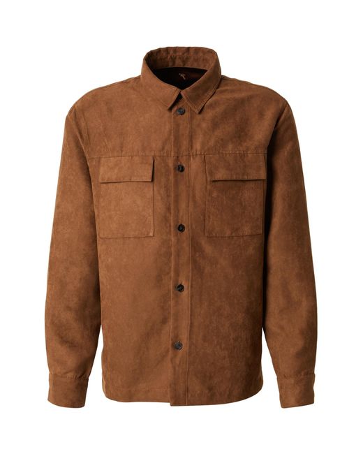 DAN FOX APPAREL Hemd Maik in Brown für Herren