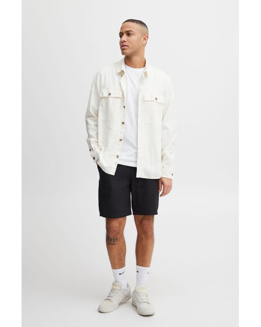 Solid Hemd Sdalan in White für Herren