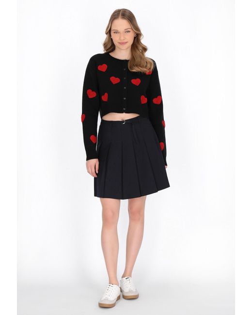 myMo Black Strickjacke