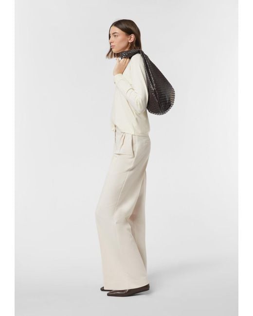 Comma, White Strickpullover