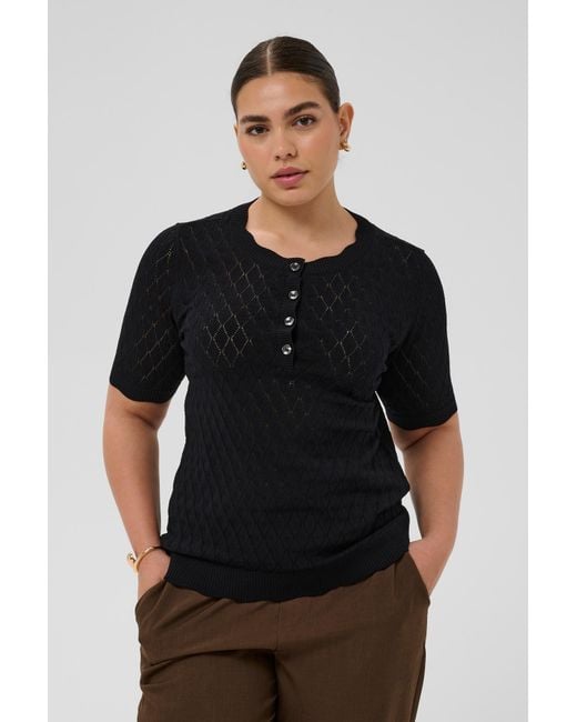 Kaffe Black Pullover Kcbirthe