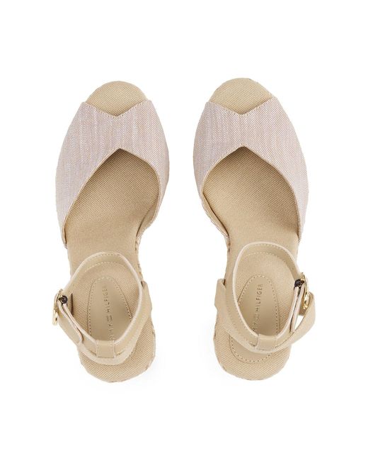 Tommy Hilfiger Natural Sandale