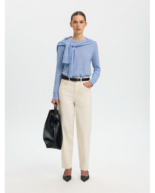 SELECTED Blue Pullover Slfthea