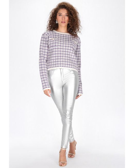 faina White Pullover