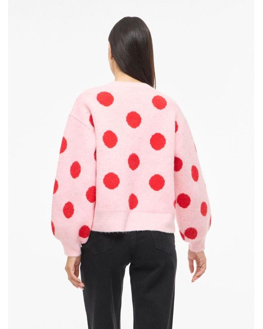 Vila Pink Pullover Viluna