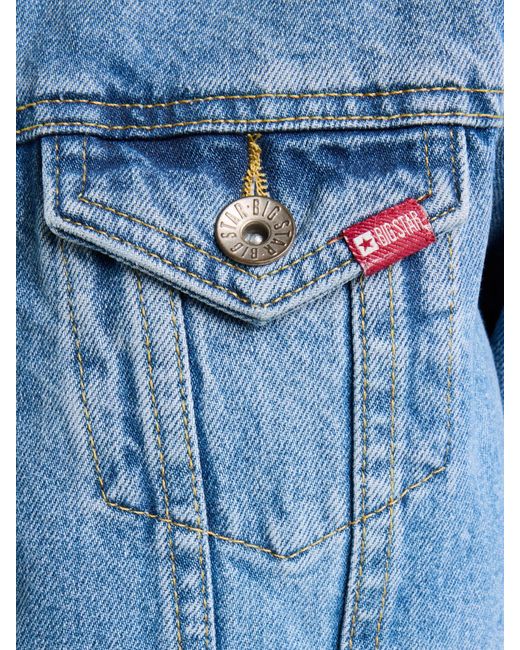 Big Star Blue Übergangsjacke Josephine