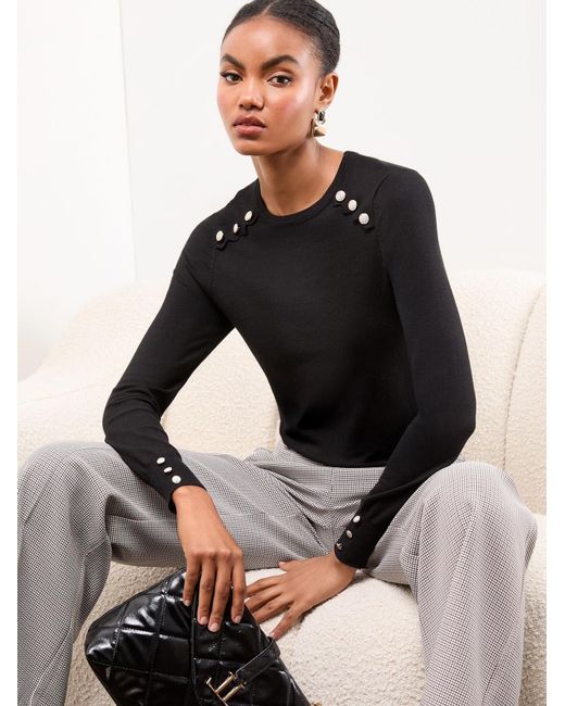 Lipsy Black Pullover