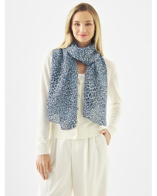 Codello Blue Schal Leomuster