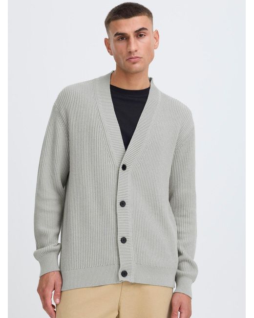 Solid Strickjacke Sdnalli Ca in Gray für Herren