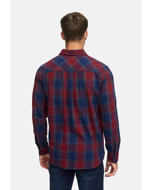 INDICODE Hemd Pomal in Blue für Herren
