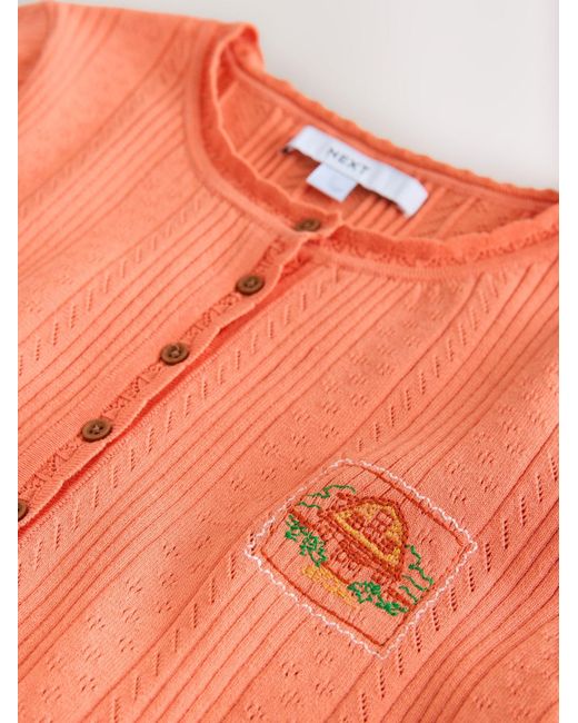 Next Orange Pullover