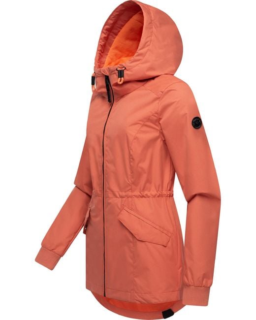 Ragwear Red Funktionsjacke 'Dowey A'