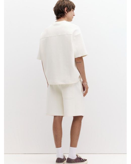 Pull&Bear Shorts in White für Herren