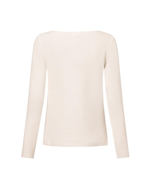 Franco Callegari White Strickpullover