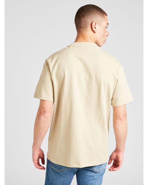 HUGO T-shirt 'dapolino' in Natural für Herren