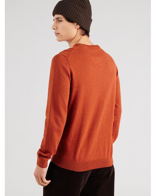 S.oliver Pullover in Orange für Herren