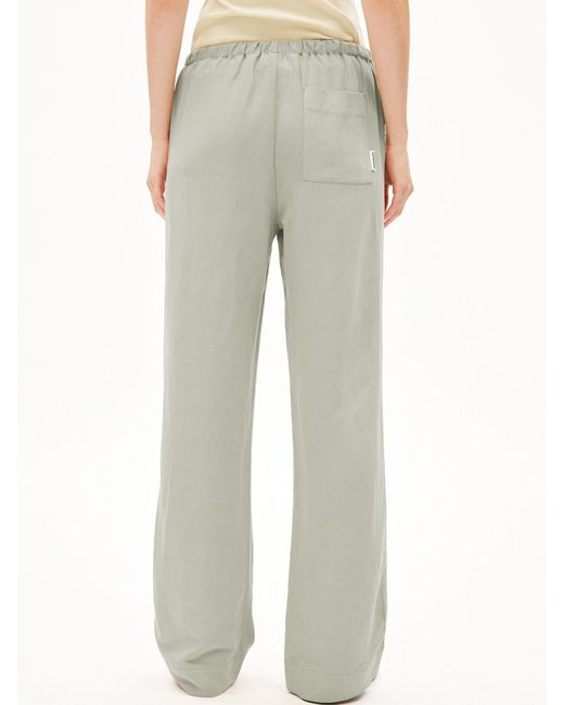 ARMEDANGELS Green Hose Mioaa Lino