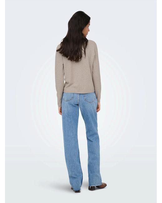ONLY Gray Pullover Onlloyal