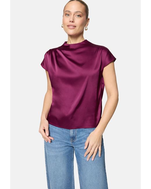 Zero Purple Bluse