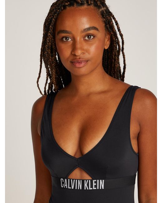 Calvin Klein Black Badeanzug