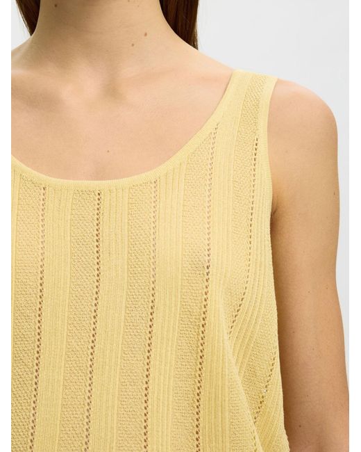 SELECTED Yellow Sticktop