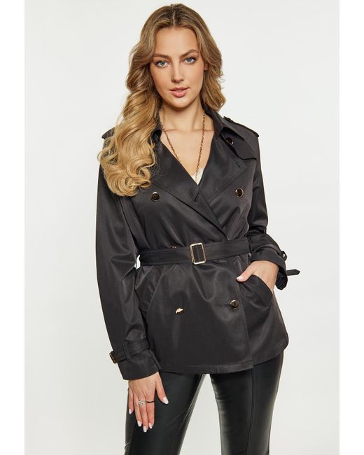 faina Black Mantel