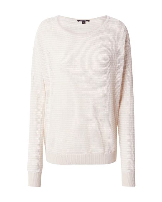 Comma, White Pullover