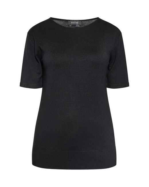 usha BLACK LABEL Black Pullover