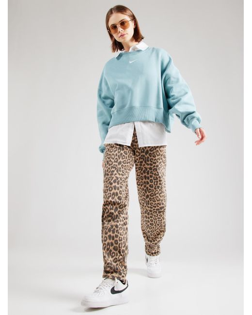 Nike Blue Sweatshirt Phoenix Fleece