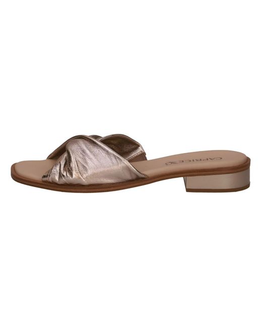 Caprice Brown Pantolette