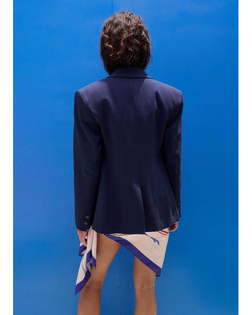 Mango Blue Blazer Centauri