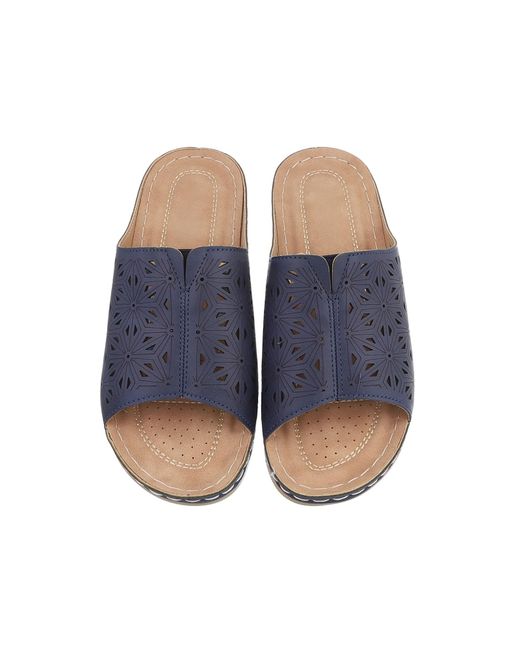 Ital-Design Blue Pantolette