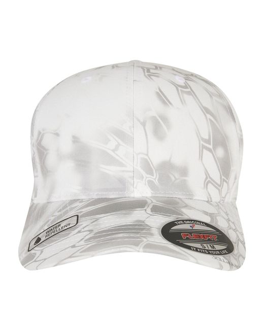 Flexfit White Cap Kryptek