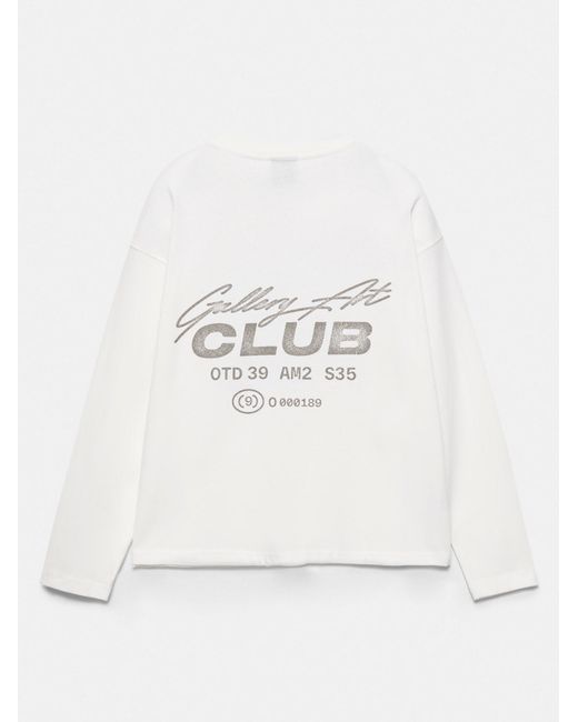 Pull&Bear Shirt in White für Herren